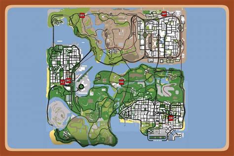 GTA San Andreas žaidimo ekrano vaizdas su įdiegtu greičio matuokliu