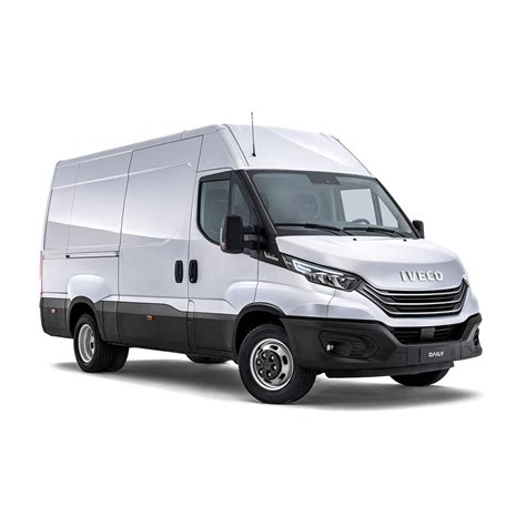 „Iveco Daily“ furgono išorės vaizdas, pabrėžiantis kėbulo tvirtumą ir dizainą