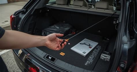 Schema, iliustruojanti elektrinio rankinio stabdžio sistemos veikimo principą automobilyje.