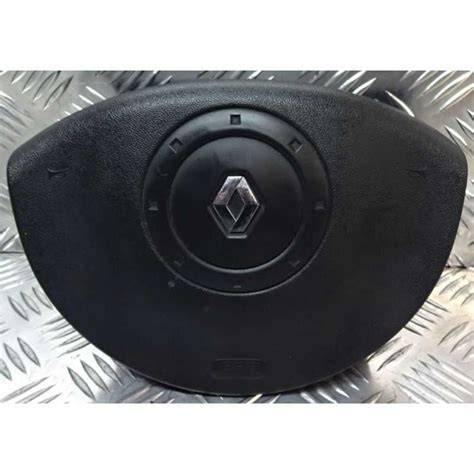 Airbag juostos schemos iliustracija Megane II