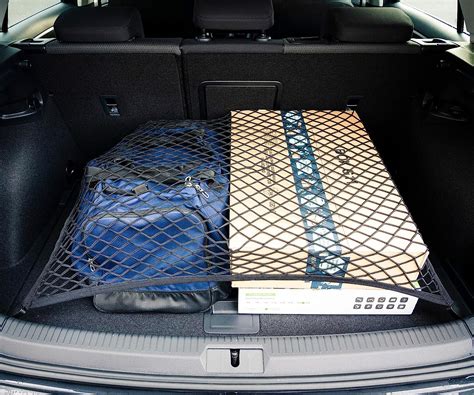 automobilio bagažinės tinklas su Velcro užsegimu