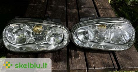 VW Sharan priekinių žibintų tipų palyginimas