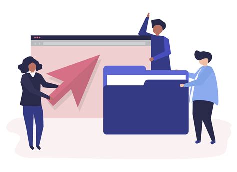 Skaitmeninės vinjetės pirkimo internetu iliustracija