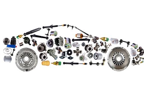 Automobilių dalys ir aksesuarai schematiškai