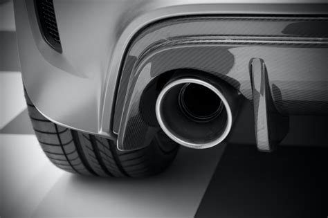 Teminis automobilio išmetimo sistemos komponentų paveikslėlis