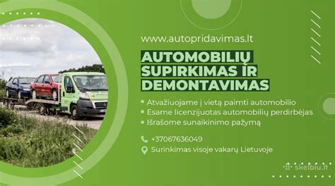 Aplinkosauga ir automobilių utilizavimas