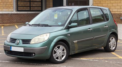 Renault Scenic II interjero nuotrauka