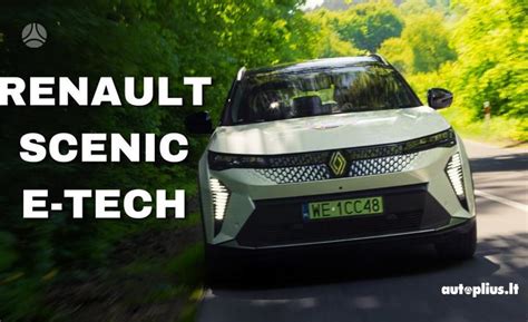 Renault Scenic naujos kartos interjero nuotrauka