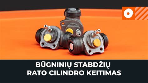 stabdžių cilindriukas automobilyje