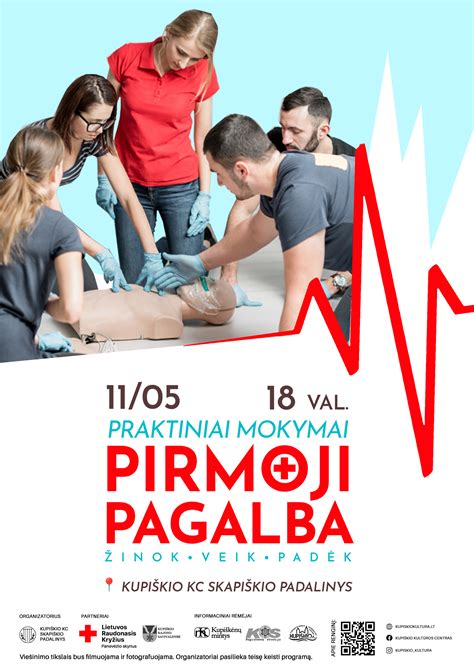 Semos nuotrauka: pirmosios pagalbos praktiniai mokymai su manekenu