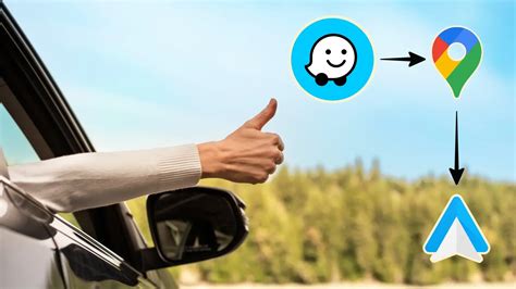 Navigacijos sistema su Google žemėlapiais automobilio ekrane