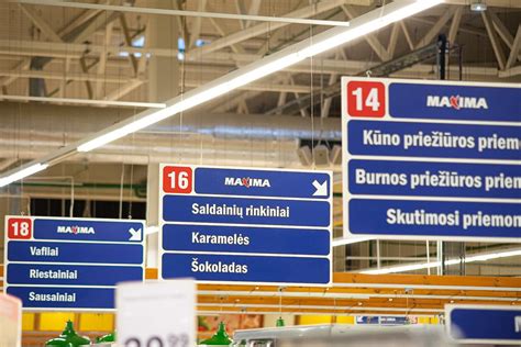 Vagysčių statistika pagal prekybos tinklus