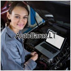 Schematinis BMW automobilio diagnostikos procesas