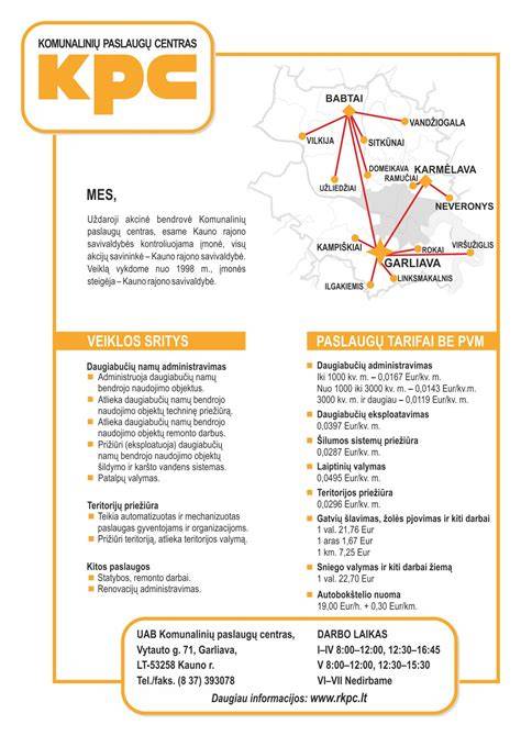 Infografika: UAB Padremas paslaugų sritys
