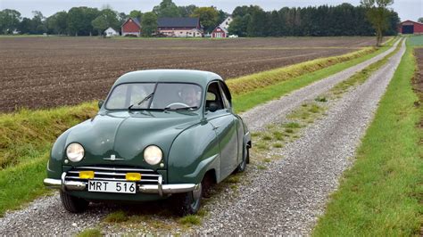 Saab 92 modelio istorinė nuotrauka