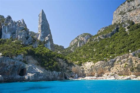 Cala Goloritze paplūdimys Sardinijoje