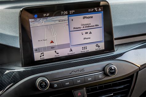 Ford automobilio radijo sistemos valdymas