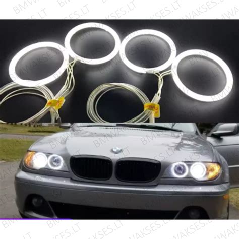 BMW E46 dalys dizaino ir jų išsidėstymas atitinkamose vietose