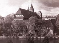 Vaizdas į senąjį Karaliaučiaus universitetą ir Katedrą prieš 1939 m.