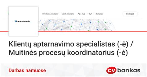 Administracijos darbas ir klientų aptarnavimas