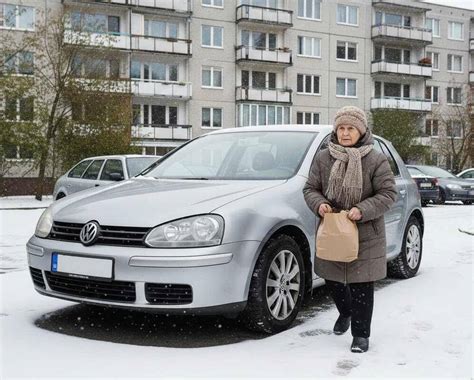 Moteris renkasi automobilį