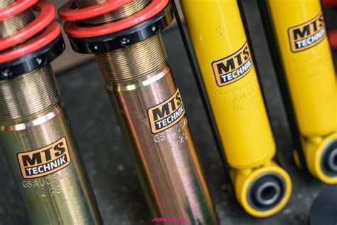 MTS Technik reguliuojamų amortizatorių pavyzdys