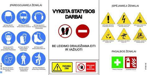 Infografika: Volvo S80 priemonės ir ženklai - pagrindiniai įspėjamieji, informacijos ir kontroliniai ženklai