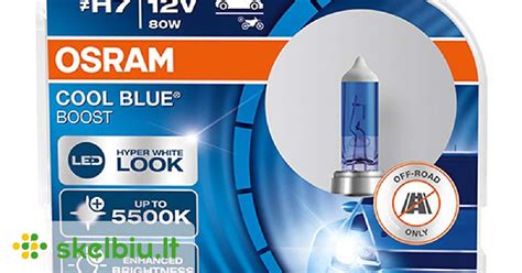 OSRAM halogeninių lempučių asortimentas