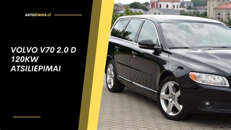Volvo V70 2.0 D 120 kW variklio schema