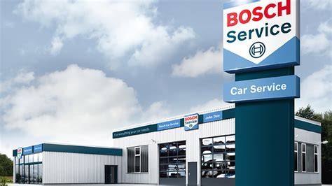 Logotipai ir partnerių ženkleliai: Bosch Car Service, Skoda atstovas