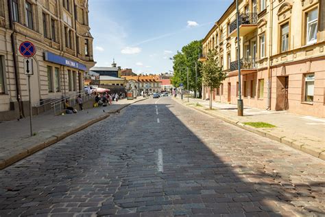 Vilniaus senamiesčio Pamėnkalnio gatvės vaizdas