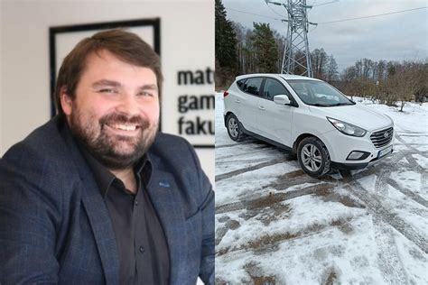 Tematinė iliustracija: žmogus, vairuojantis automobilį, ir kiti, besilinksminantys