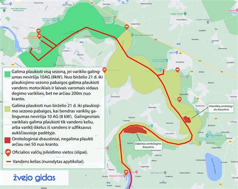 Žemėlapis, vaizduojantis užlietas teritorijas po Kauno marių susidarymo