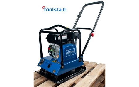Scheppach HP 1200 S vibro plokštės nuotrauka su guminiu padu