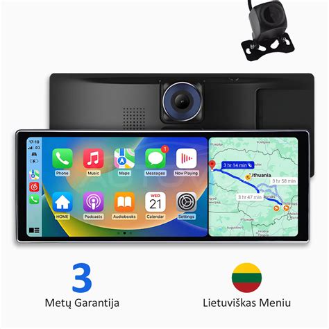 automobilio salono su įdiegta „Android“ multimedija nuotrauka, demonstruojanti sąsajos dizainą