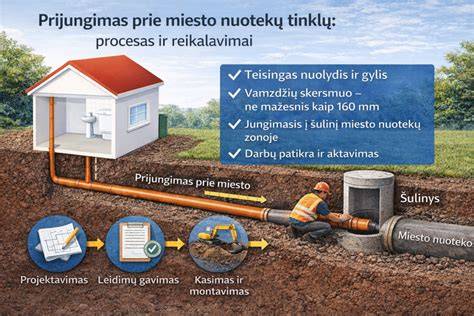 Infografika: TVP procesas ir reikalavimai