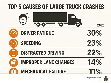 Infographic showing common causes of cruise control failure