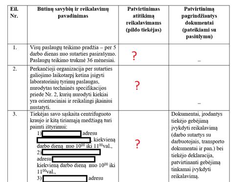 Detalizuota akumuliatoriaus techninių parametrų lentelė