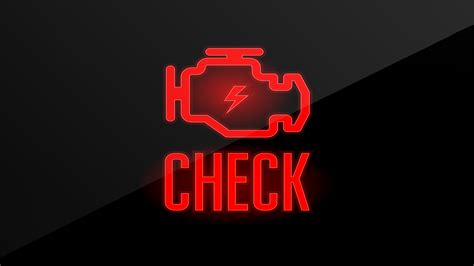 „Check Engine“ lemputės simbolis
