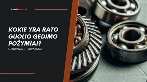 schematinis rato guolio gedimo pavaizdavimas