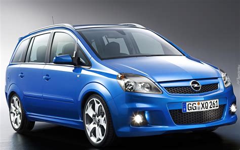 Opel Zafira OPC iliustracija
