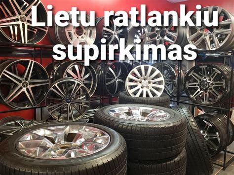 Lietų ratlankių tipų lentelė