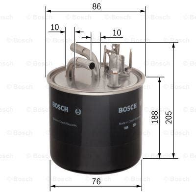 Bosch dyzelino filtras