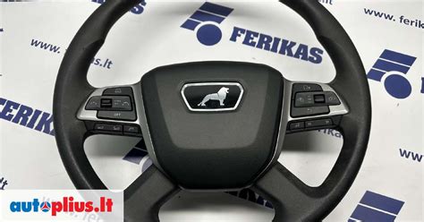 Nuotrauka: MAN TGX vairas su daugiafunkciniais mygtukais