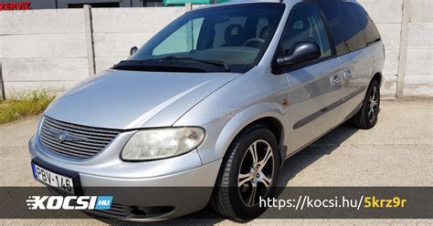 Chrysler Voyager 2.5 CRD techninių specifikacijų lentelė