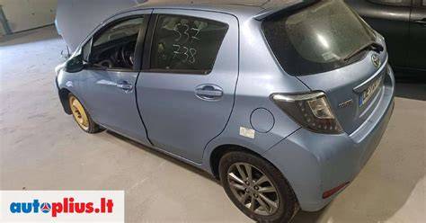 Tema: Toyota Yaris dalys vizualiai