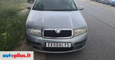 Naudotos Skoda Fabia nuotrauka su patrauklia kaina