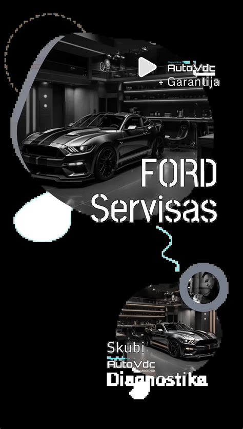 Ford automobilių diagnostika ir remontas autoservise
