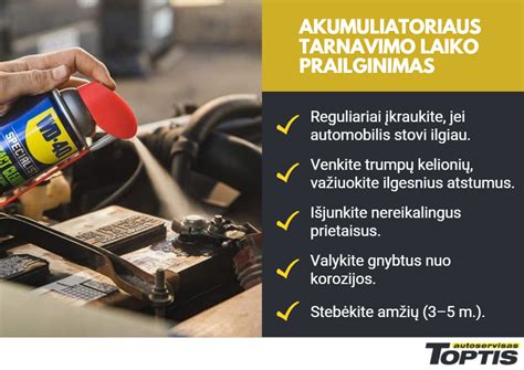 Infografika: patarimai, kaip prailginti akumuliatoriaus tarnavimo laiką