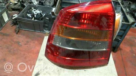 Scheme of Opel Astra G rear lights